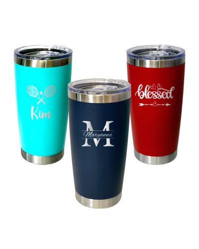 Laser Engraved 20oz Tumble, Insulated, Stainless Steel Cup with Lid, insulated tumbler, engraved cup, engraved tumbler, personalized cup, personalized yeti rambler style tumbler, personalized coffee cup, custom cup, personalized gift, nice gift for teache