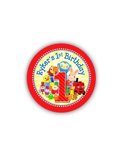 BabyFirst 2 inch Stickers for party decorations and favors