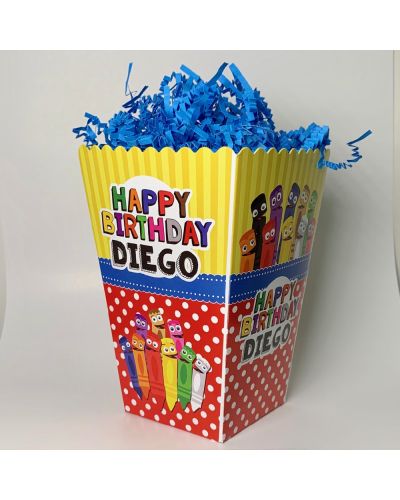 BabyFirst ColorCrew Party Large Popcorn Box