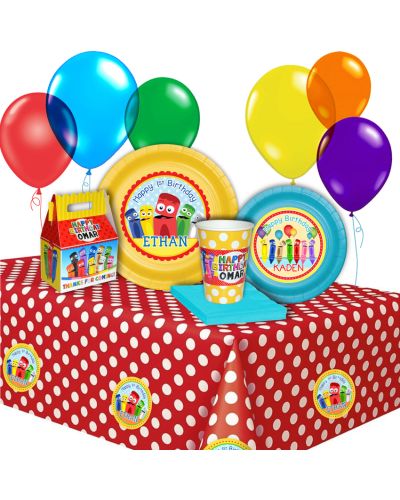 BabyFirst ColorCrew Personalized Basic Party Pack for 12