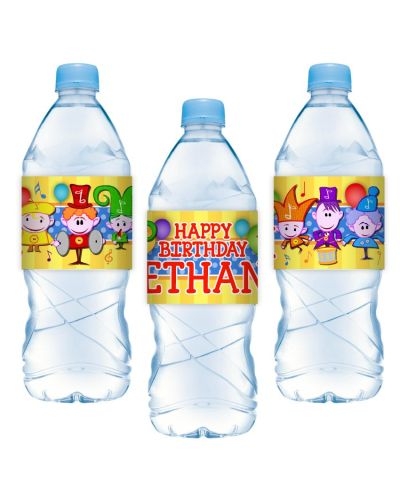 BabyFirst Notekins Personalized Water Bottle Label, 15 count