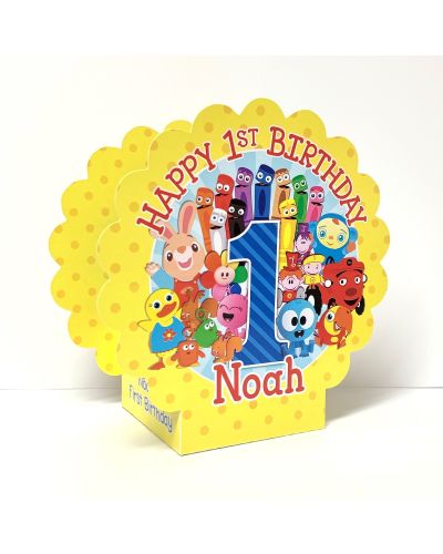 BabyFirst TV Favorites Party Pair of Personalized Mini Table Decorations