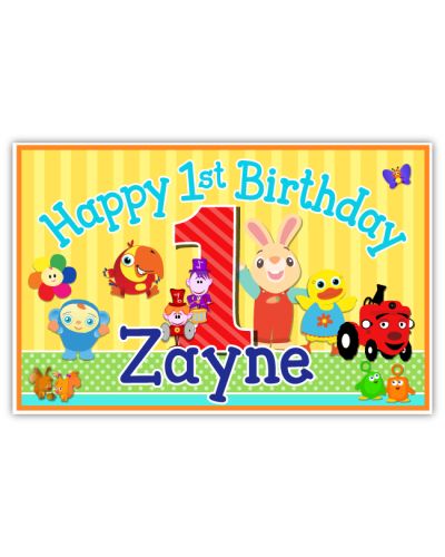 BabyFirst TV Favorites Personalized Party Posters