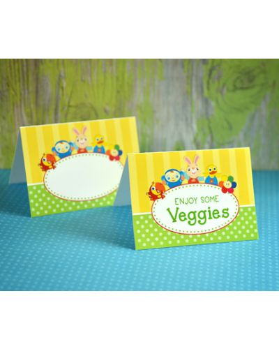 BabyFirst TV Favorites Party Food Label Table Tents