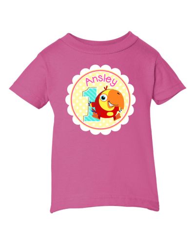 VocabuLarry Personalized Birthday T-Shirt for Girls