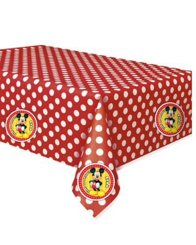 Classic Mickey Mouse Party Table Cover