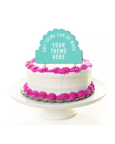 Custom Theme Request Personalized Cake Topper Decoration