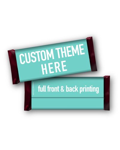 Custom Theme Request Personalized Full Size Hershey's Chocolate Candy Bar Wraps | Made to Match Your Party