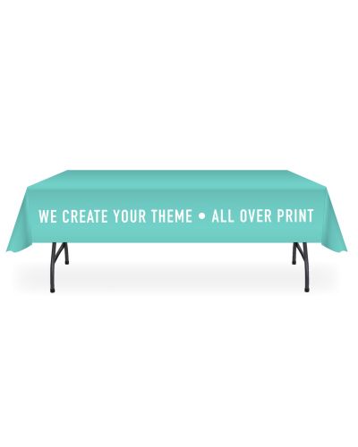 Custom Printed Personalized Heavy Vinyl Table Cover