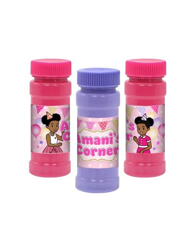 African American, Custom bubbles party favors, personalized label, Custom party supplies, Personalized party decorations, Unique party favors, African American Themed party supplies, High-quality party products, Customized event accessories, Gracie’s Corn