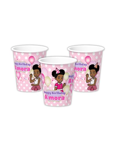 African American, Gracie corner party cups, Custom party supplies, Personalized party decorations, Unique party favors, African American Themed party supplies, High-quality party products, Customized event accessories, Gracie’s Corner party supplies, Excl
