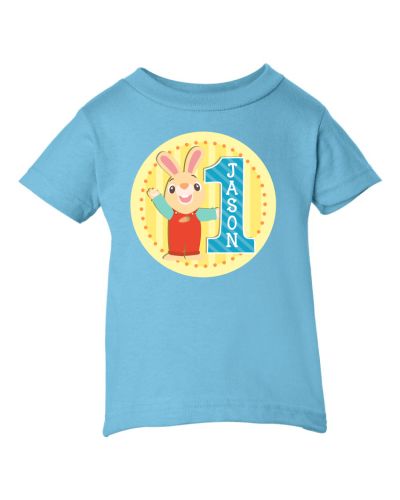 Harry the Bunny Personalized Birthday T-Shirt