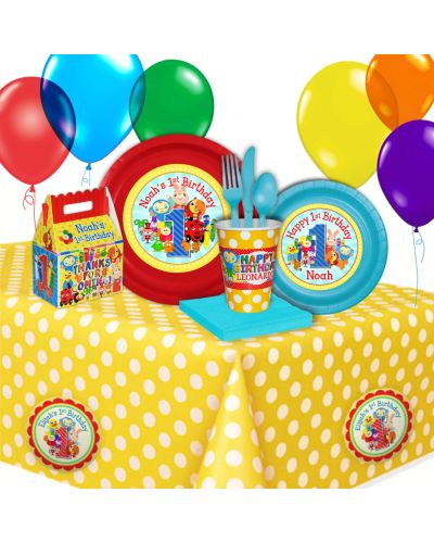 BabyFirst TV Favorites Personalized Party Package, 12 guests, Basic Pack