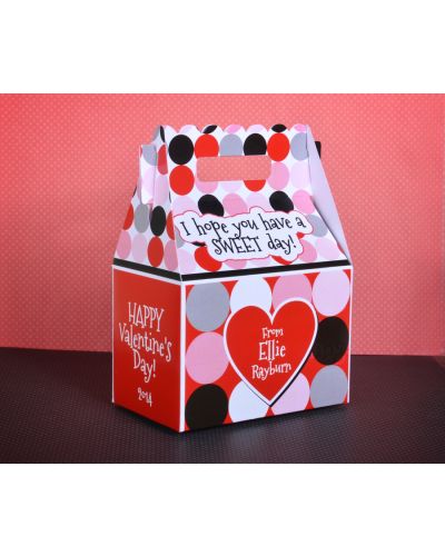 MetroDots Personalized Valentine's Day Treat Box