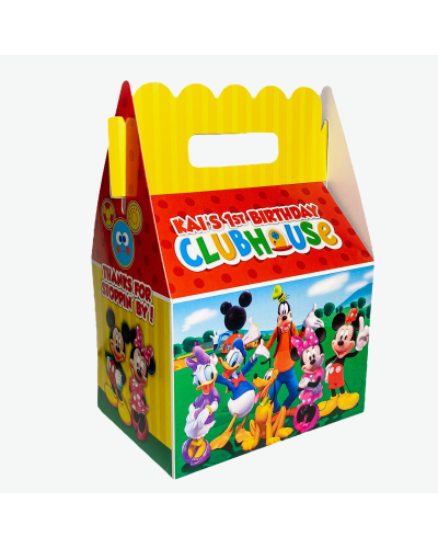 Mickey Mouse Clubhouse Birthday Party Favor Box