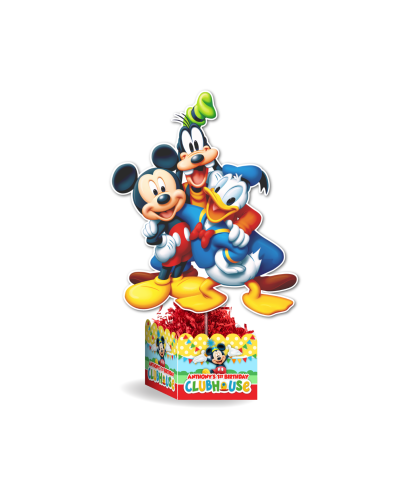Mickey Mouse Clubhouse Party Table Centerpiece, personalized party decor
