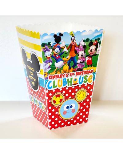 Mickey Mouse Clubhouse Large Popcorn Box