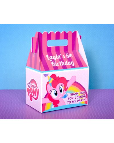 My Little Pony Pinkie Party Gable Box Favor