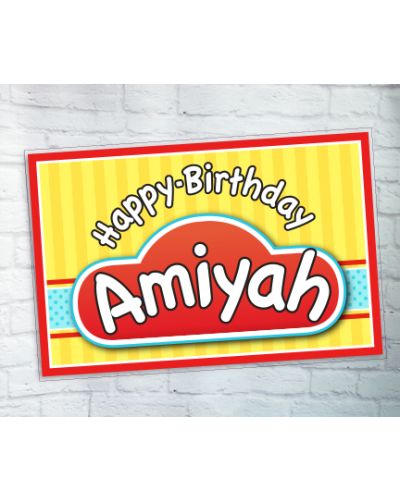 Play-Doh Large Personalized Birthday Party Signs