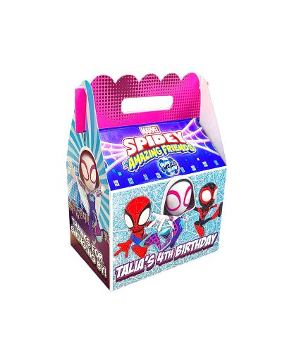 Spidey & His Amazing Friends Birthday Party Favor Box - Ghost Girl Box