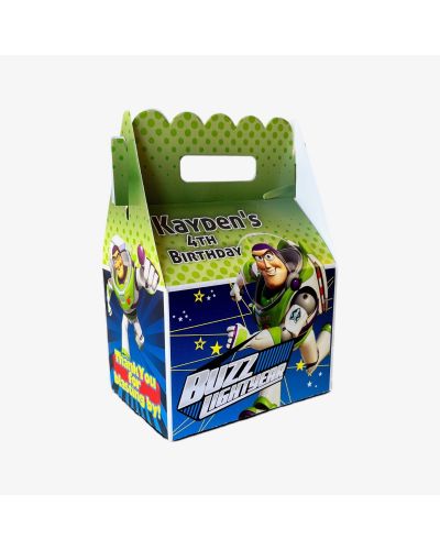Toy Story Buzz Lightyear Birthday Party Favor Gable Box