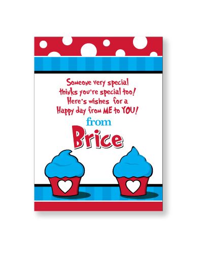 Dr. Seuss Look Personalized Valentine