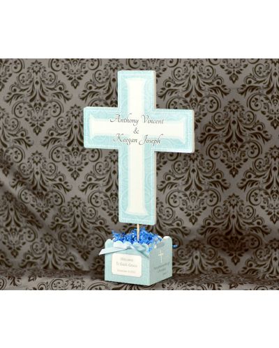 MADE-TO-MATCH Personalized Baptism Table Centerpiece