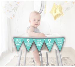 CUSTOM THEME REQUEST PERSONALIZED HIGH CHAIR PARTY BANNER
