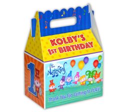 BabyFirst Notekins Party Personalized Gable Favor Box