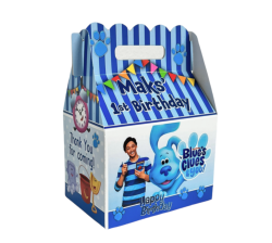 Blues Clues Birthday Party Personalized Favor Box Party supplies