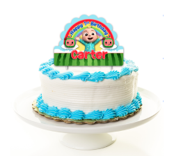 Cocomelon Birthday Party Personalized Happy 1st Birthday Cake Topper