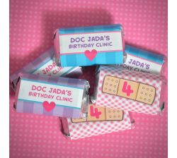 Doc McStuffins Personalized Hershey's¬® Miniatures Sticker Wraps