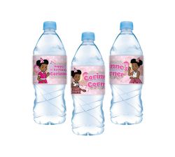 African American, Gracies corner water bottle labels, Custom party supplies, Personalized party decorations, Unique party favors, African American Themed party supplies, High-quality party products, Customized event accessories, Gracie’s Corner party supp