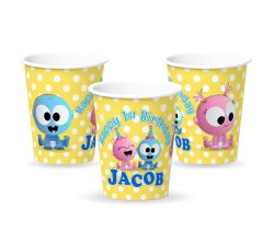 BabyFirst Baby Goo Goo & Gaa Gaa Personalized Party Cups, 12 count