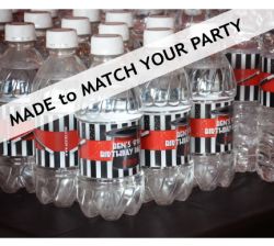 MADE-TO-MATCH Personalized Water Bottle Labels