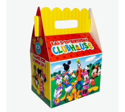 Mickey Mouse Clubhouse Birthday Party Favor Box