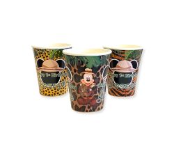 Mickey and Minnie Mouse Jungle Safari Personalized Basic Party Pack for 12