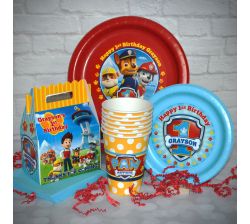 Paw Patrol Birthday Basics Personalized Party Pack for 12