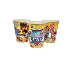 Paw Patrol Birthday Party Personalized Party Cups