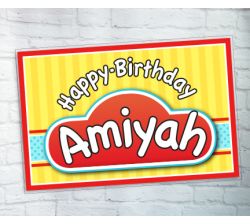 Play-Doh Large Personalized Birthday Party Signs