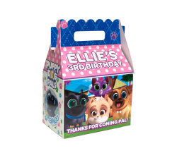 Puppy Dog Pals Birthday Party Favor Gable Box