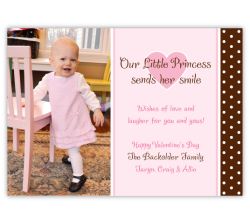 Pink Perfection Photo Valentine’s Day Card