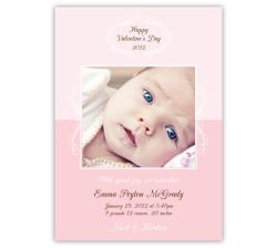 Precious and Sweet Photo Valentine’s Day Card