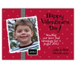 Scrapbook Lovers Photo Valentine’s Day Card